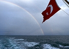 Auf der Fähre zwischen Istanbul und Trapzon : Meer